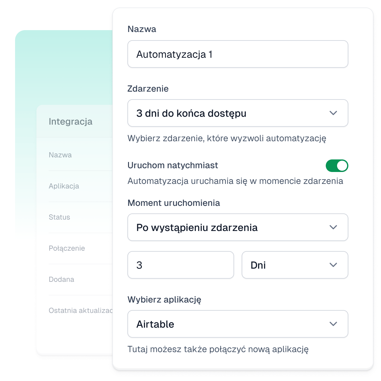 Integracje CRM i automatyzacje Easycart w polskiej wersji językowej