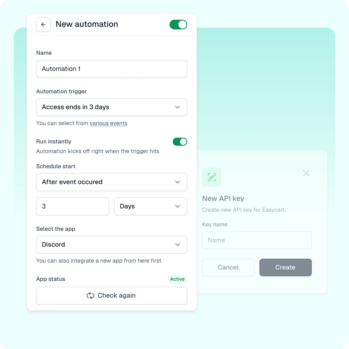 Automatisations de vente