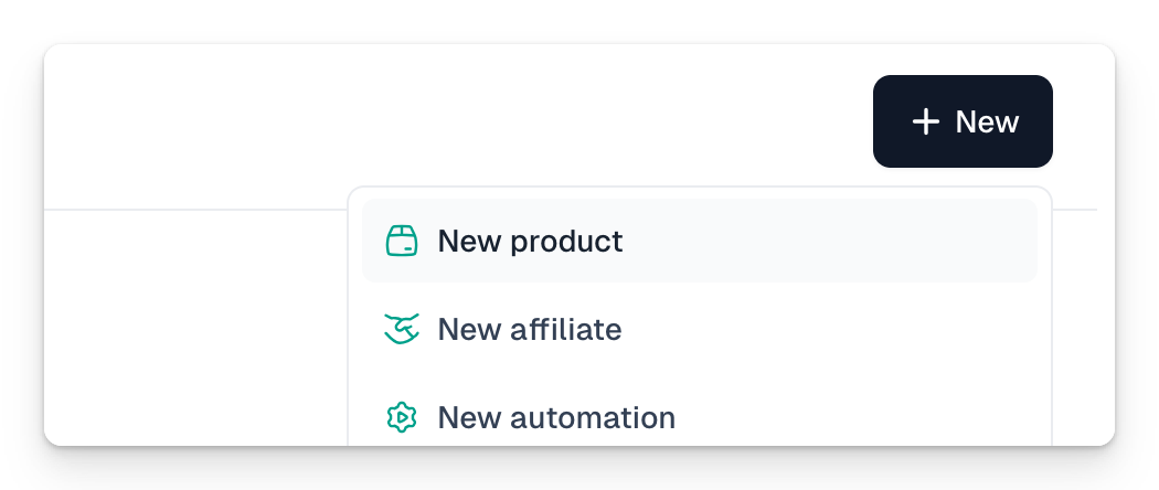 New product form in Easycart