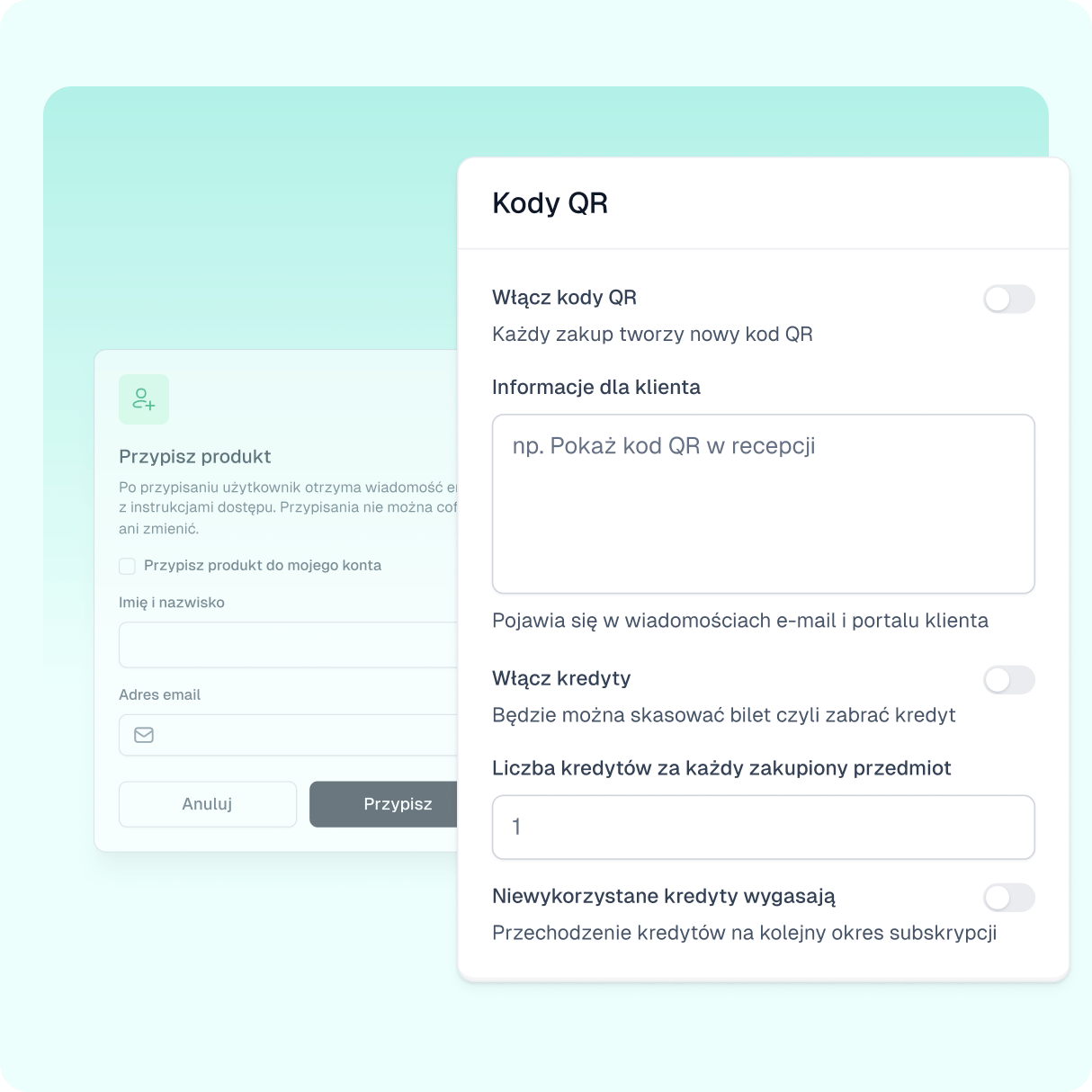 Kody QR i bilety