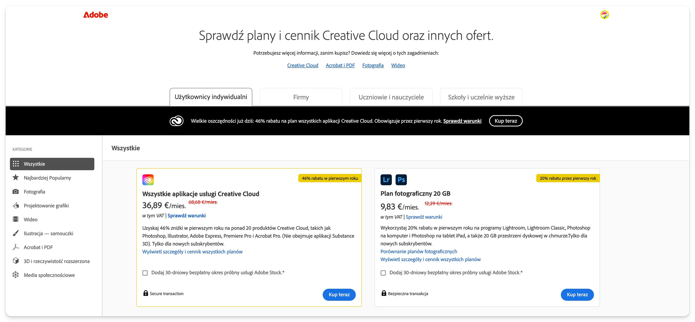 Źródło: https://www.adobe.com/