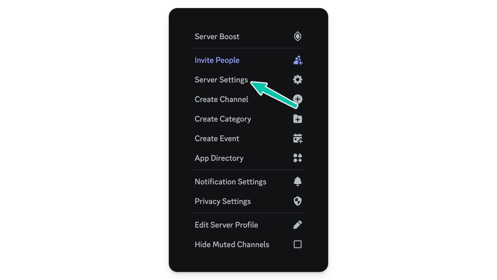Creating a role in Discord server settings