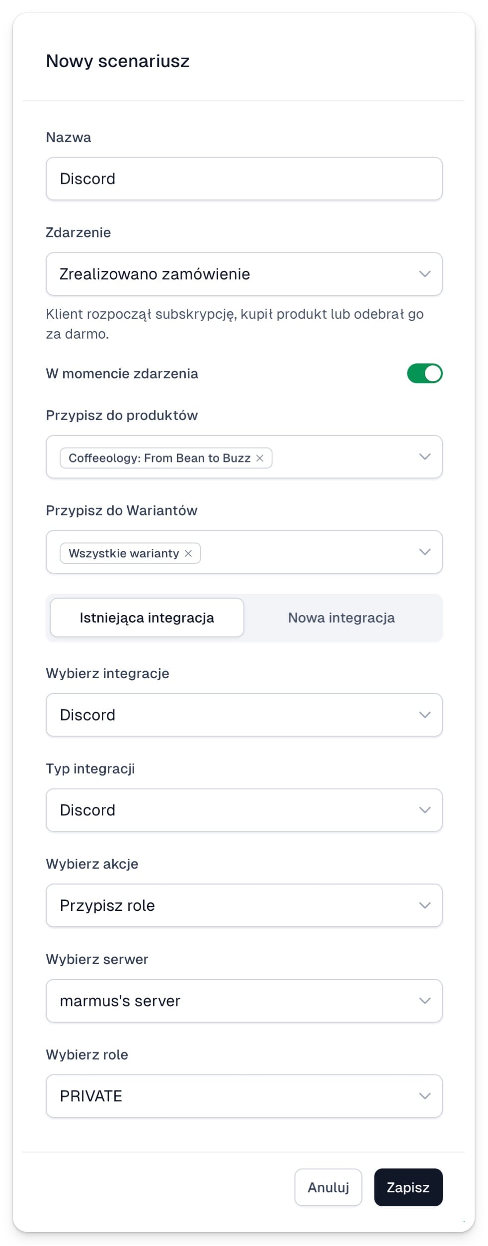 6793a074083682507767a84b 6793a06745e4523eec9d5bef discord dodaj role