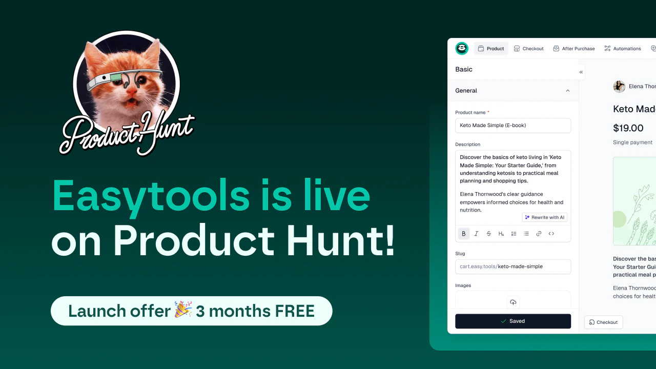 ¡Ya estamos en vivo en Product Hunt! 🔥