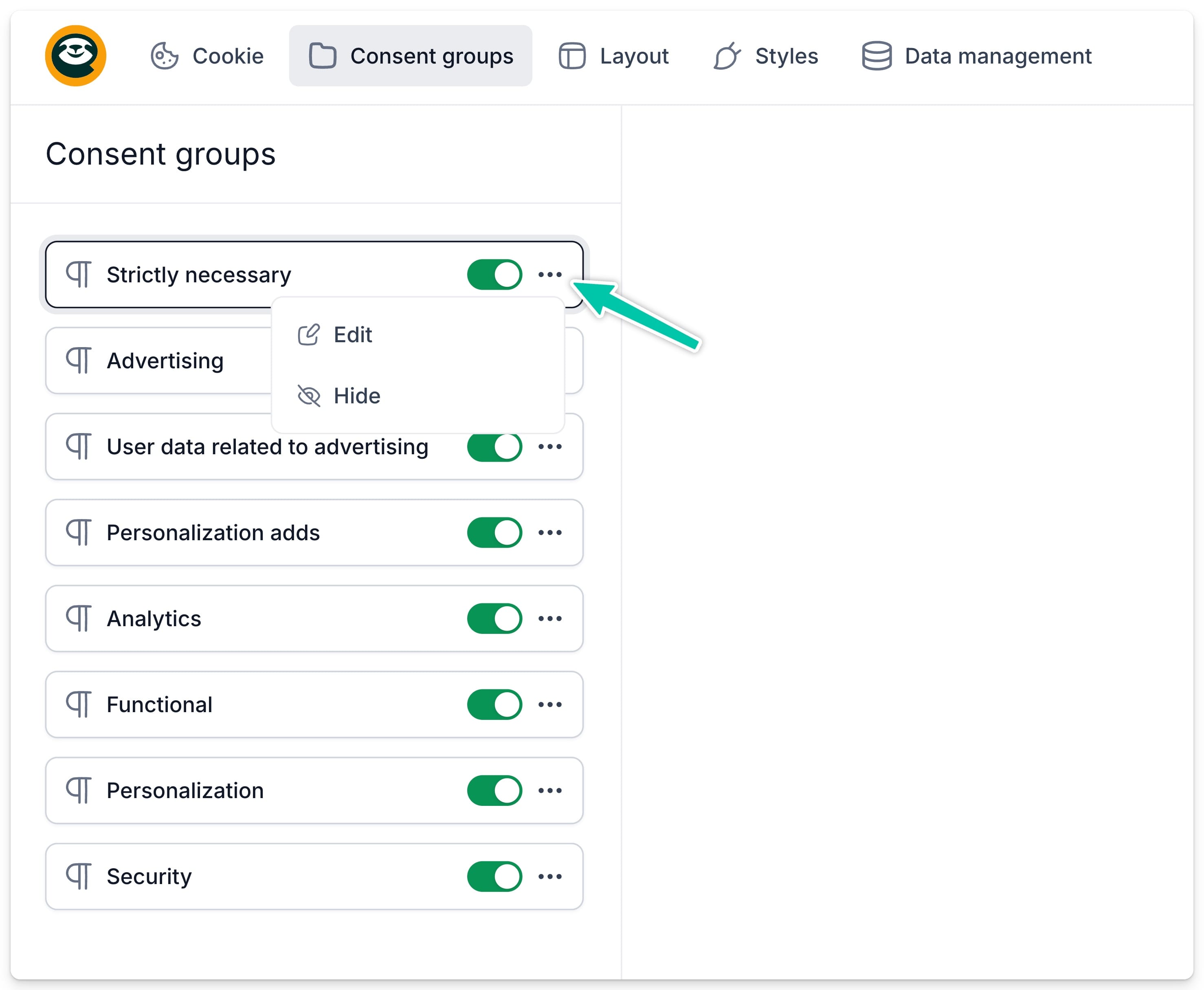 67b603ba183260d371790e49 easycookie consent groups