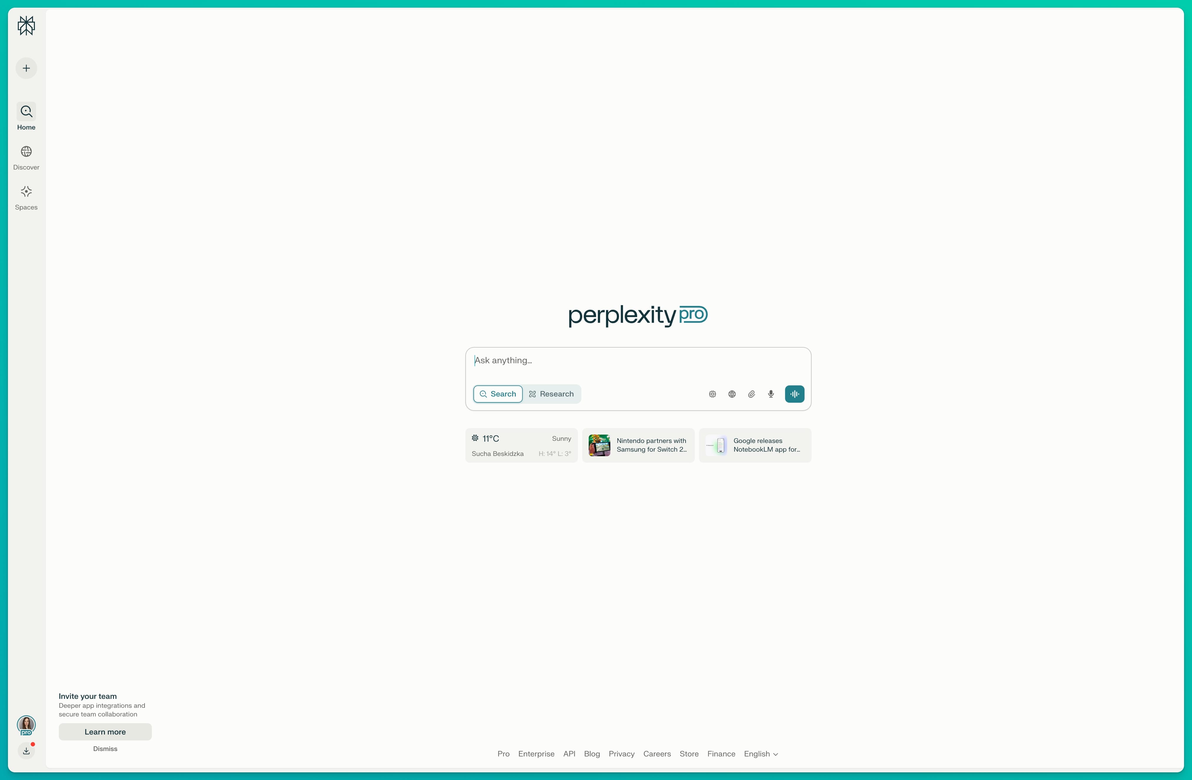 Perplexity Pro