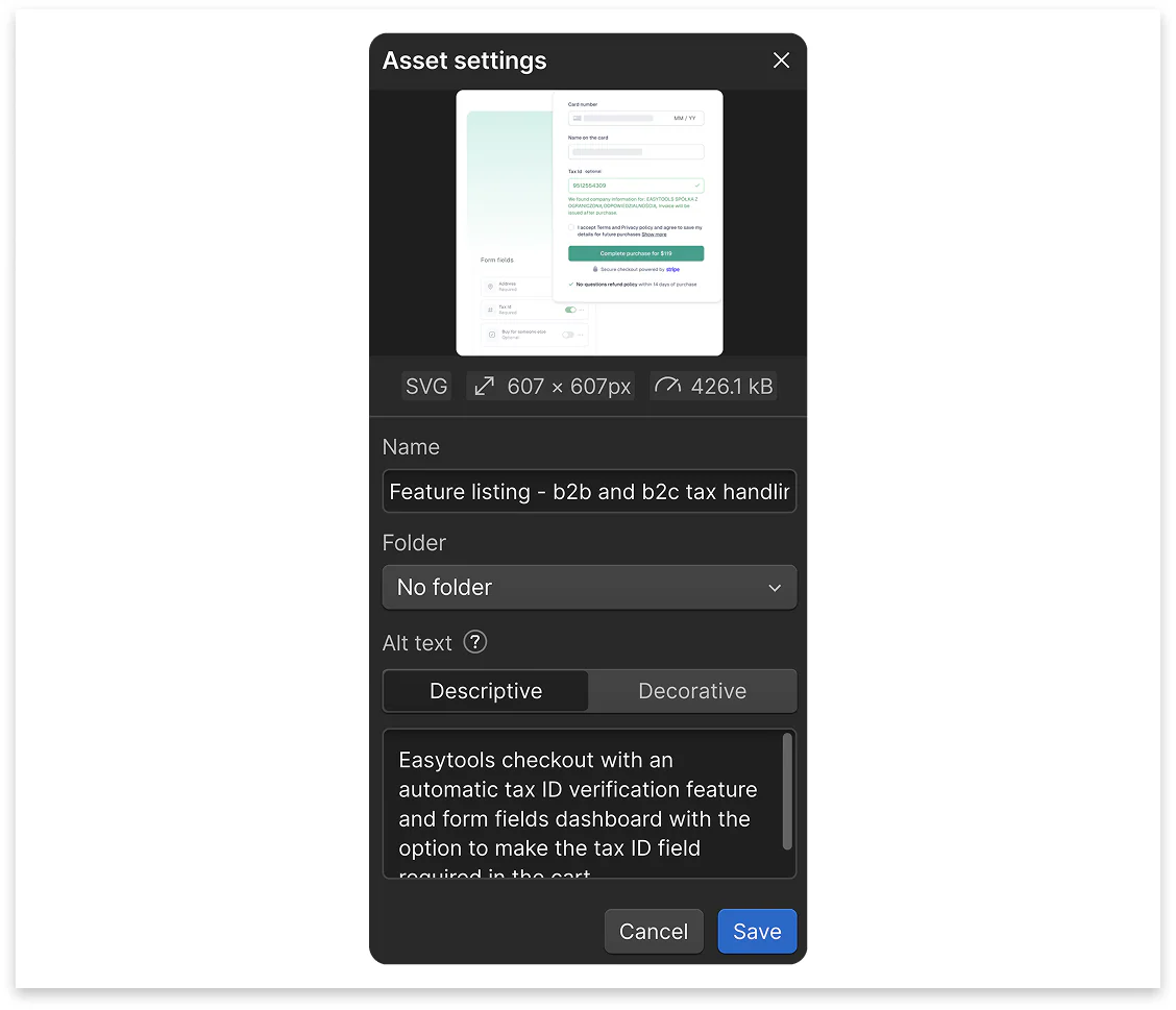 1 Prioritize search results and visibility: image alt text and metadata showing “image of”