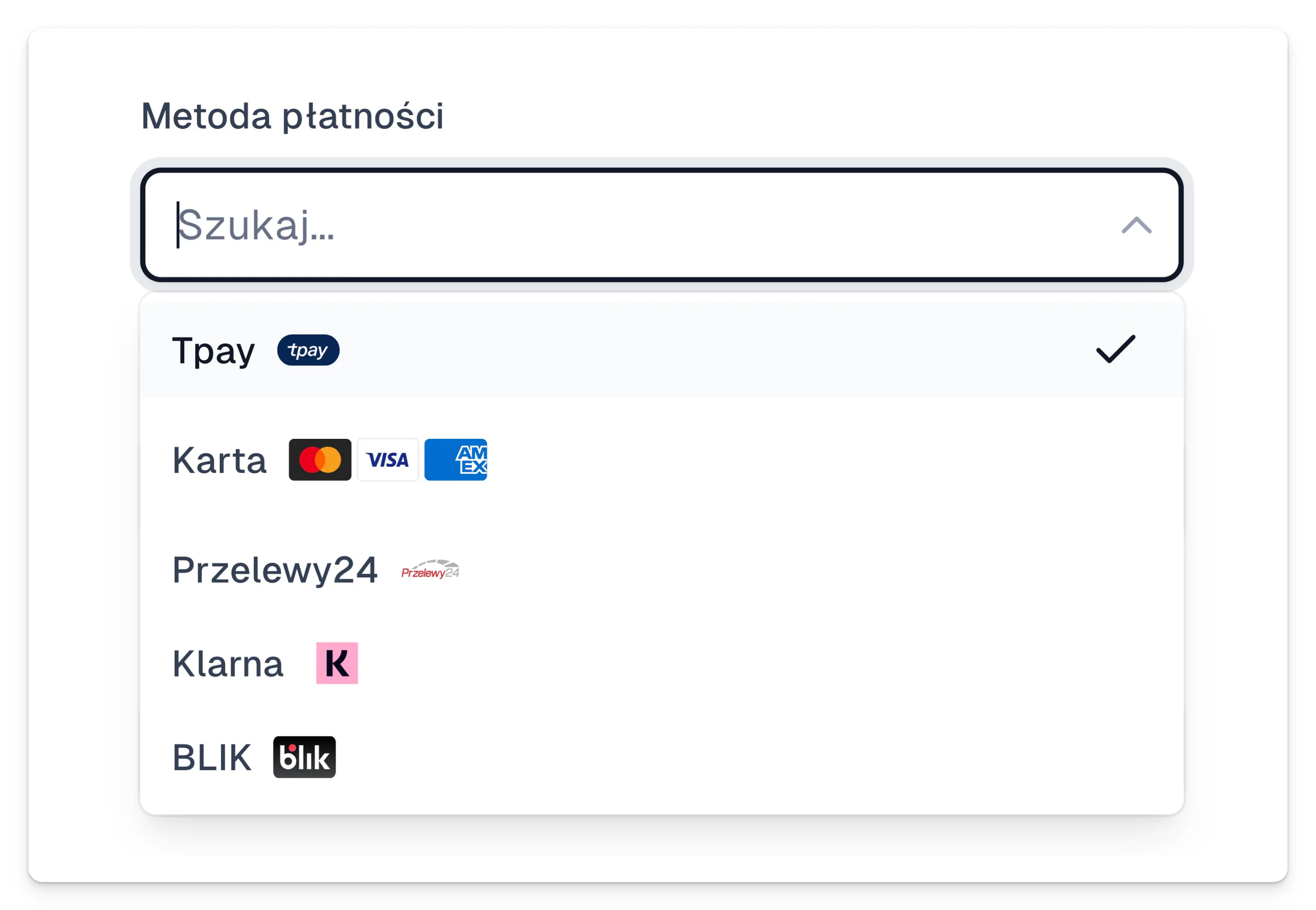 Dzięki temu Twoi klienci będą mogli zdecydować, z którego operatora chcą skorzystać, by dokonać płatności.