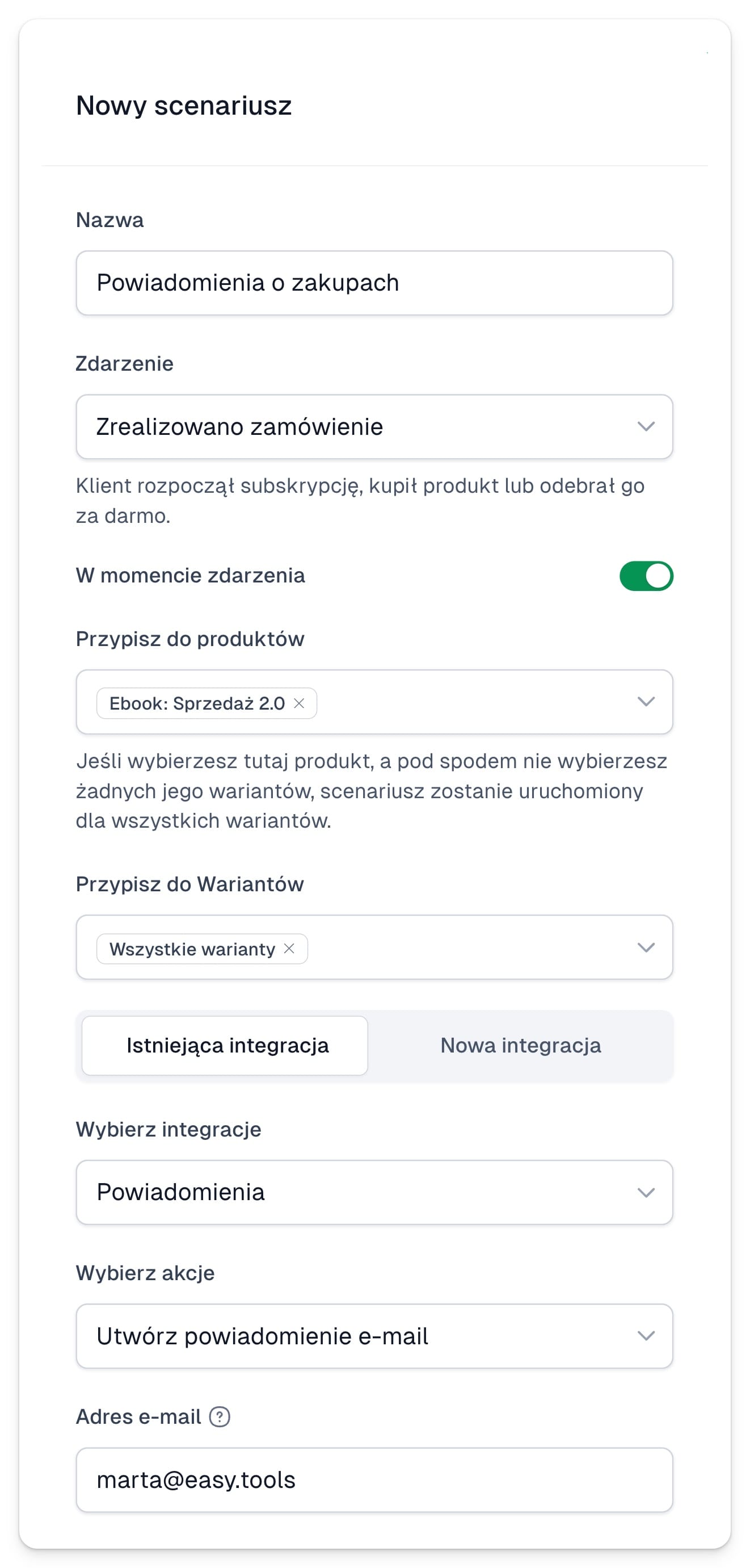 686fb1b86e2321db7c16b479 Easytools powiadomienia sprzedaz