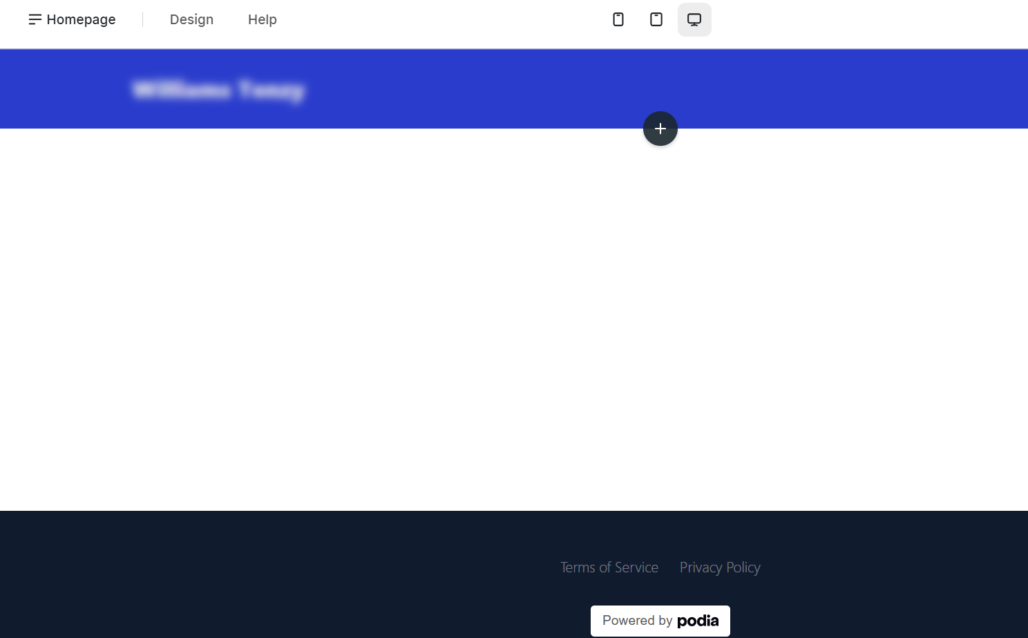 L'éditeur de site Podia pour vendre des produits digitaux