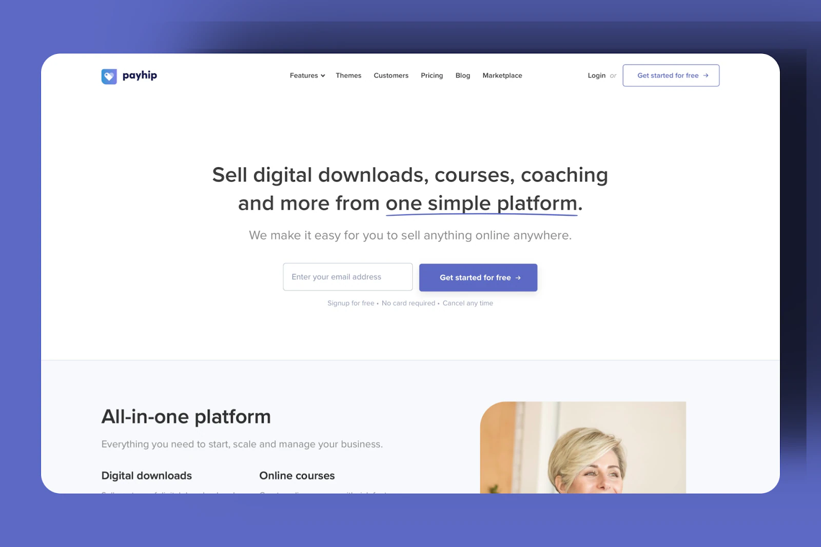 Payhip - les meilleures plateformes pour vendre des produits digitaux
