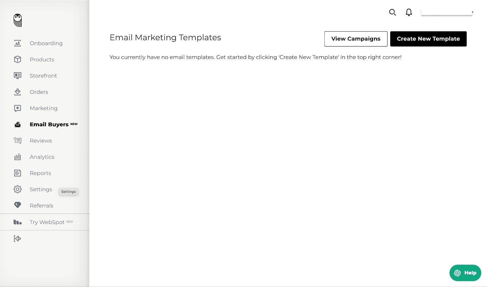 Un utilisateur crée des modèles marketing