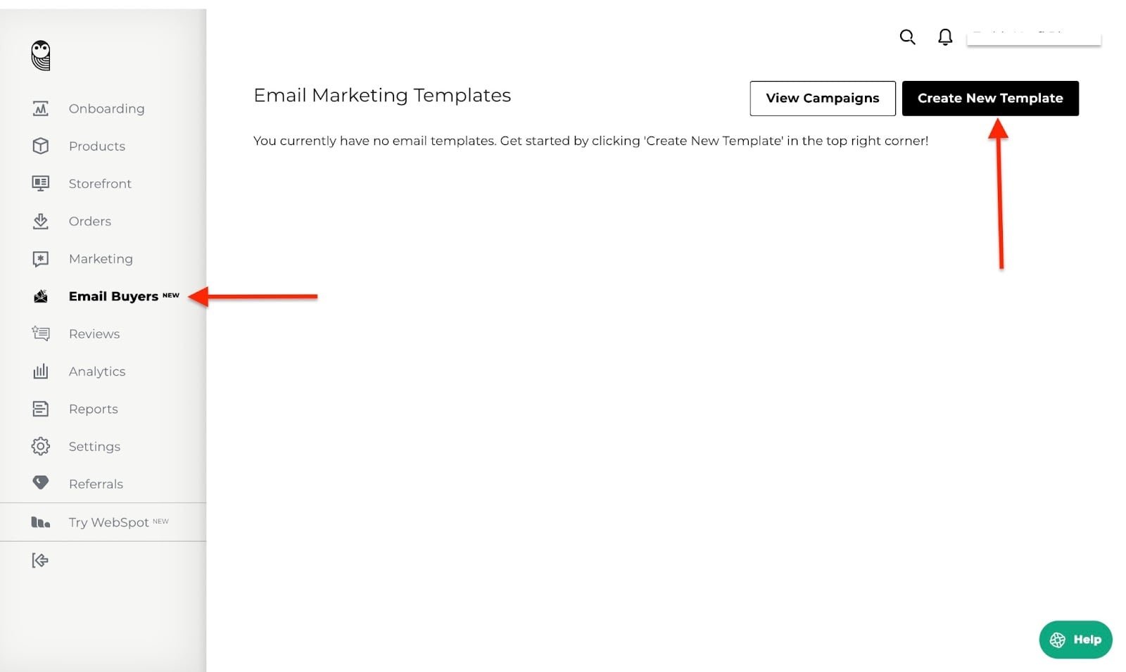 Tableau de bord des campagnes d'email marketing