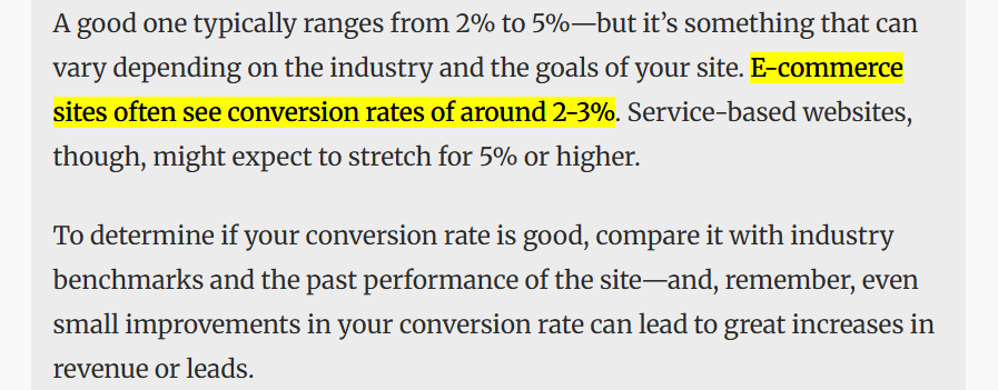 Highlighted text says e-commerce
