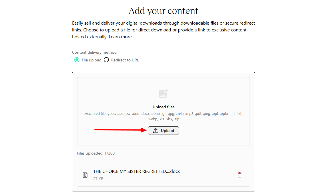 Teachable: vous pouvez ajouter votre contenu.