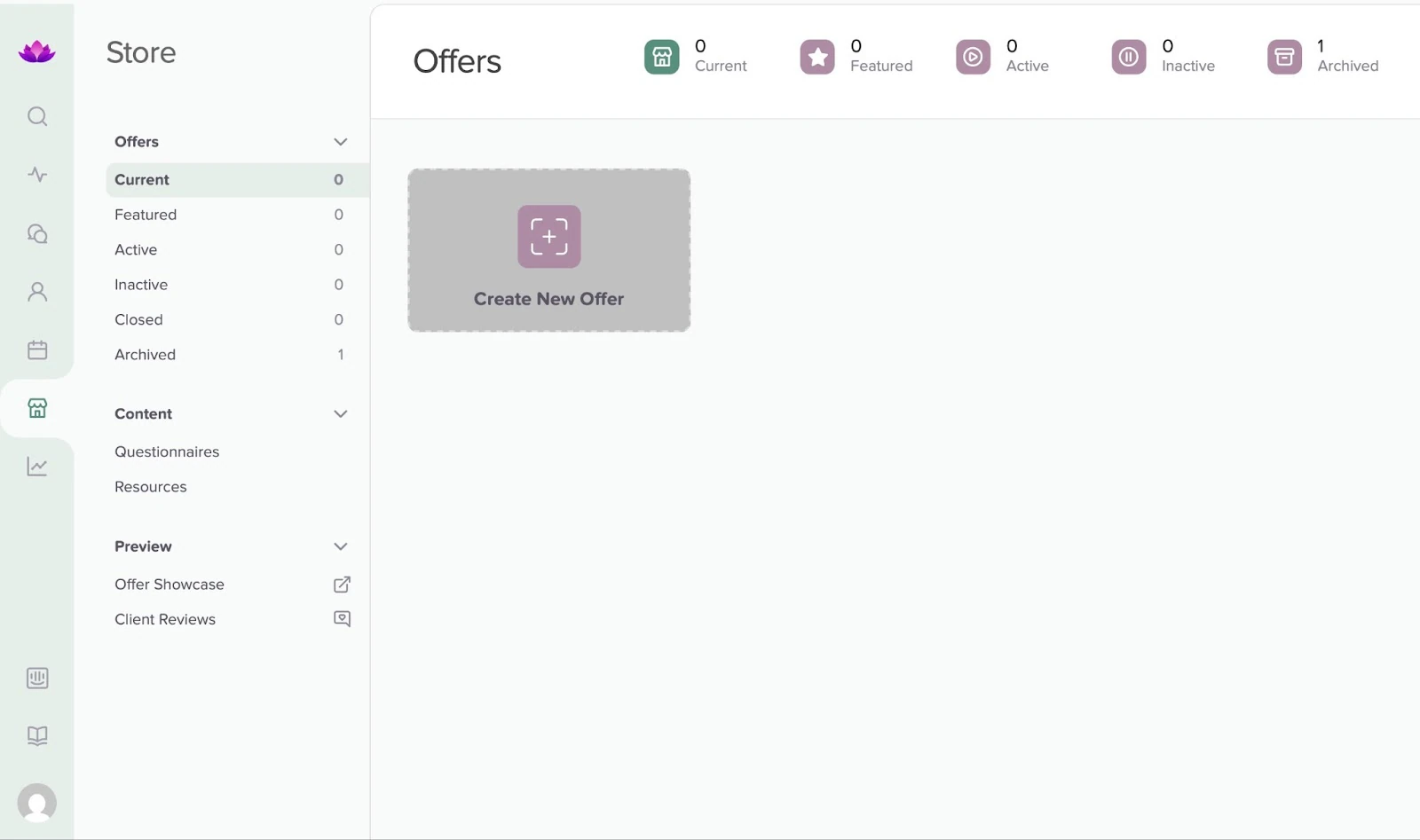 Satori app: page de paiement affichant "offers" - créateur de formations