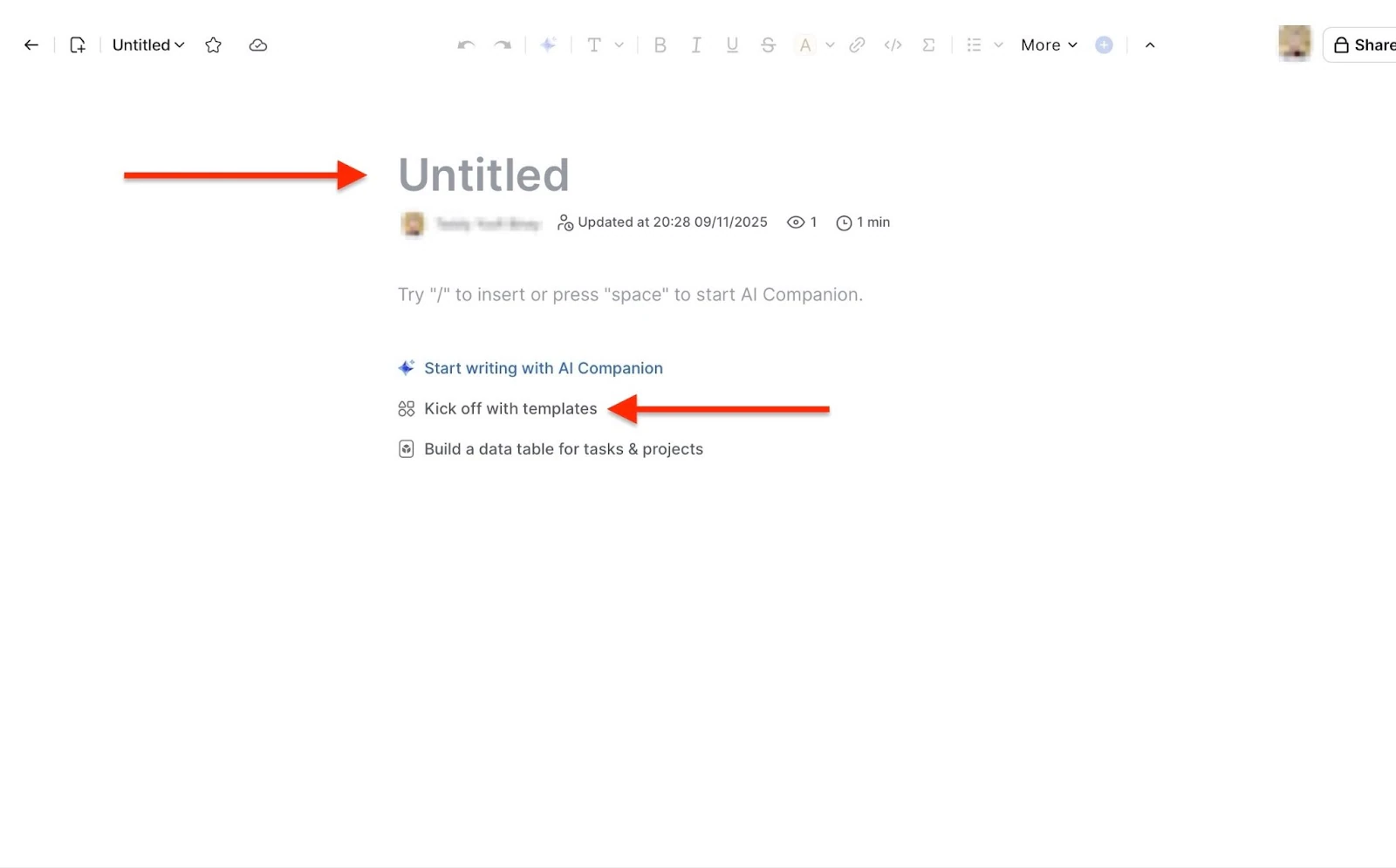 Écran des modèles de document sur les meilleures plateformes de coaching en ligne