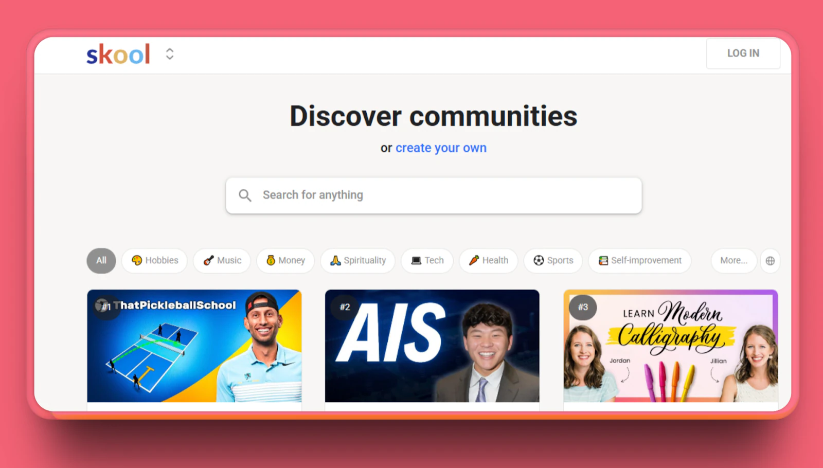 Skool - Best patreon alternatives for creators