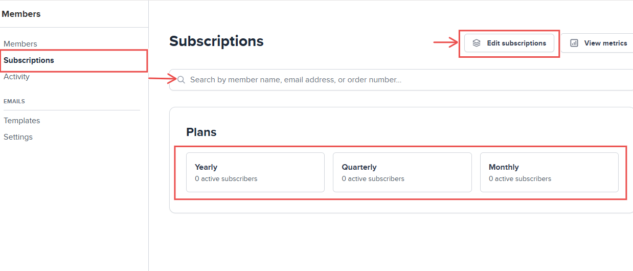 Manage subscription plans for best patreon alternatives platform