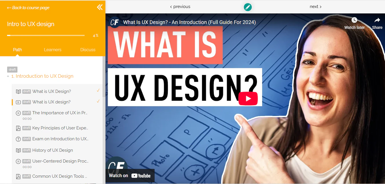Best patreon alternatives course interface