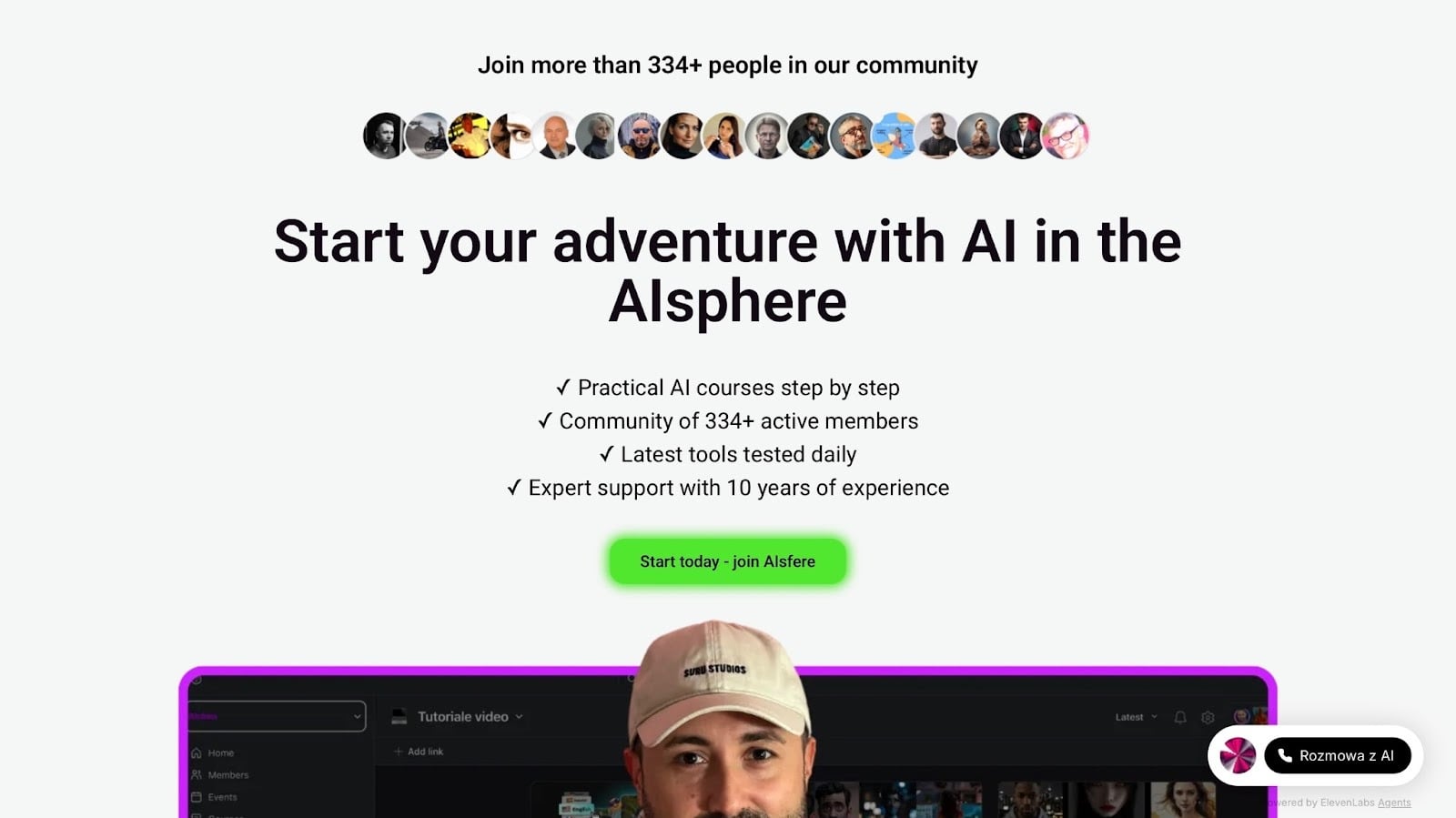 Communauté de créateurs AI sphere