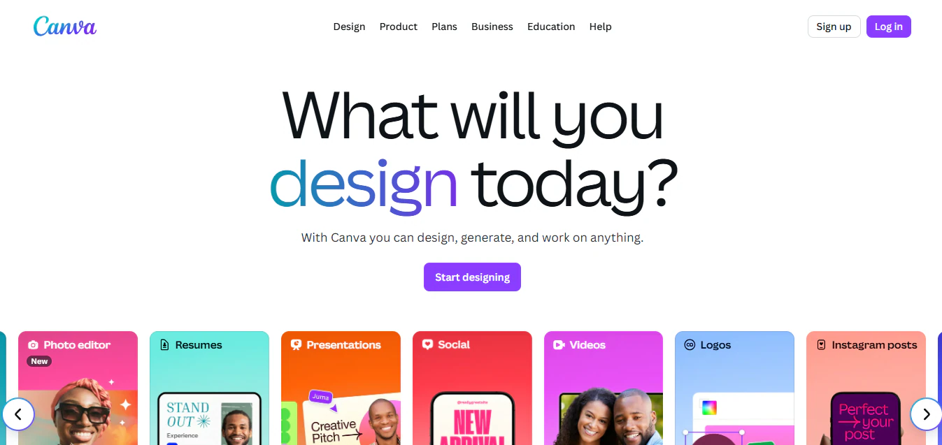 Plateforme de design au service des idées de revenus passifs créatives