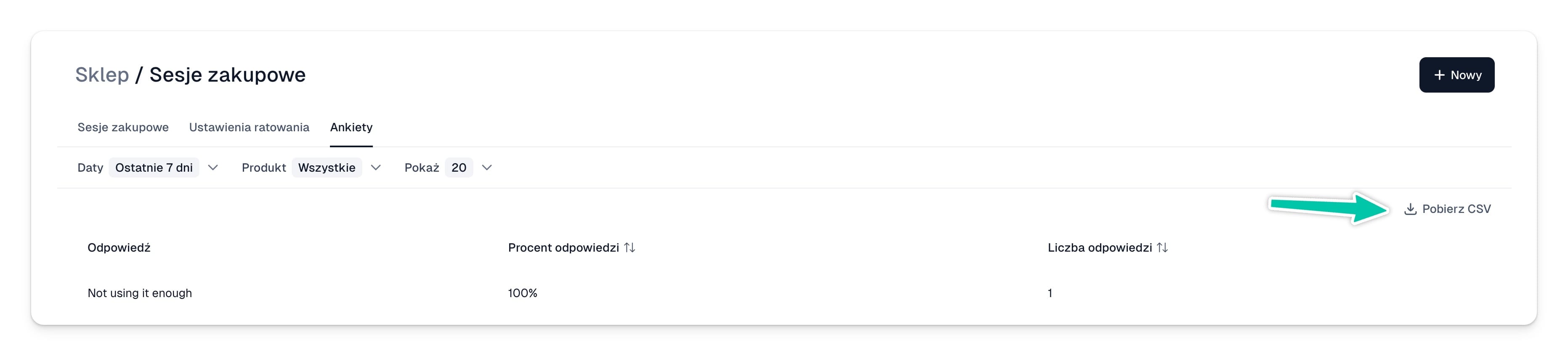 Easytools ankiety rezygnacji z subskrycji.