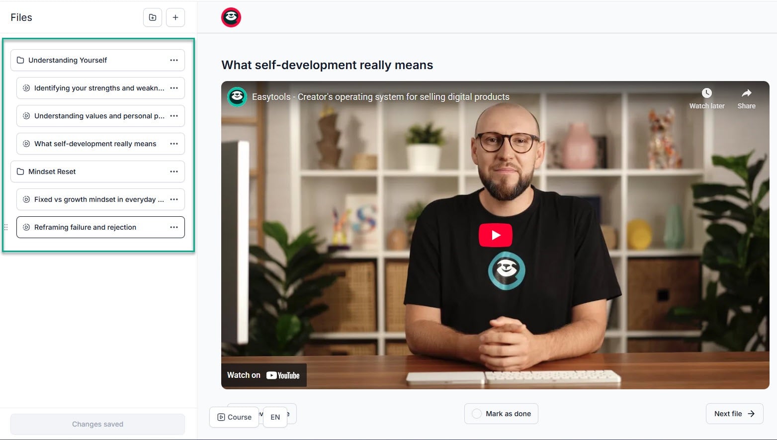 easytools vs thinkific vs teachable