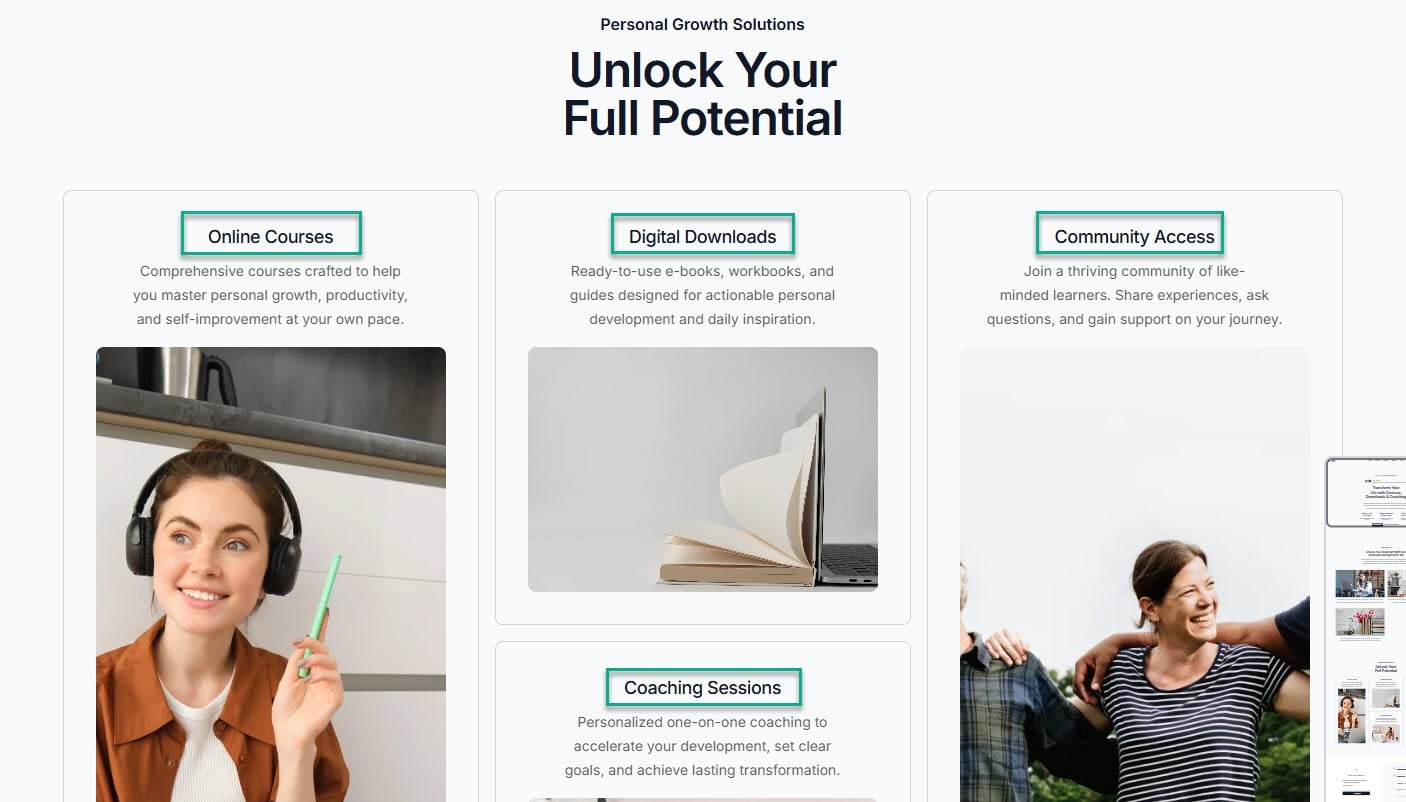 personnaliser un site dans easytools