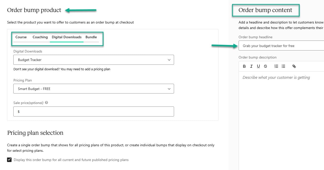Outils marketing et de vente: capture du produit