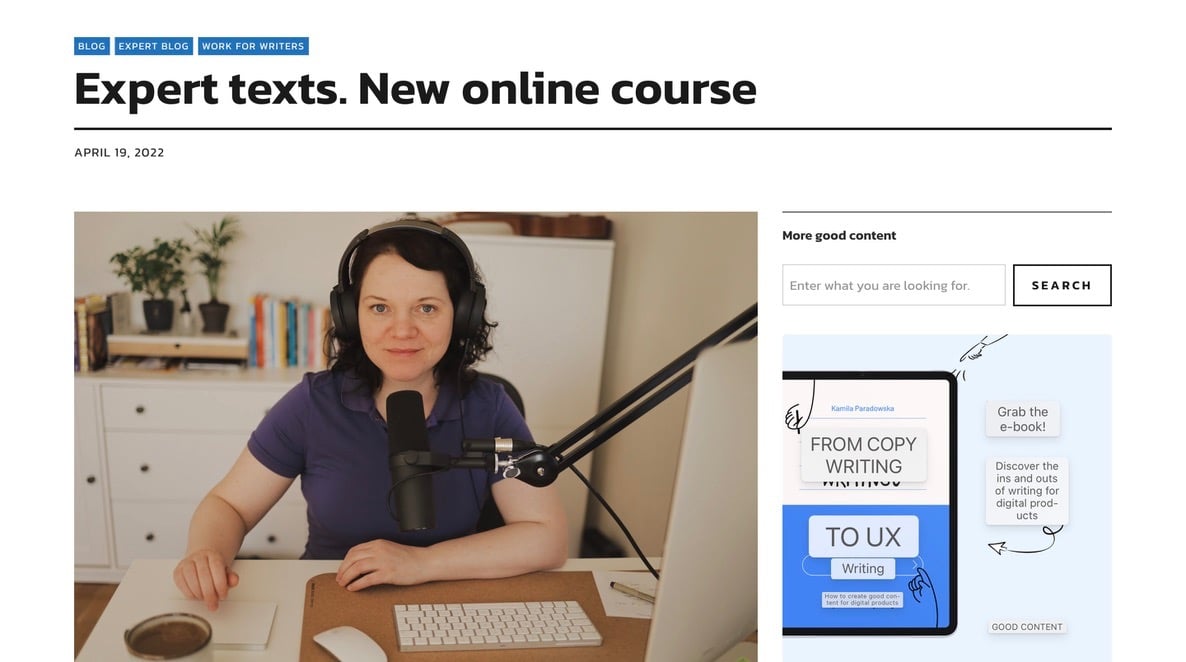 Fixez le prix de votre formation en ligne après avoir démontré votre expertise à l'écrit