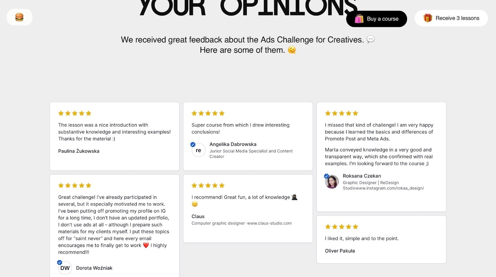 Des élèves partagent des avis positifs sur la formation