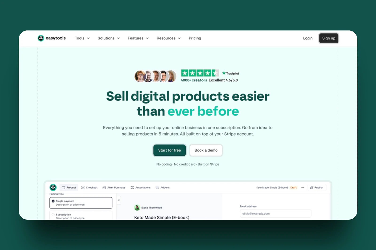 easytools - meilleures alternatives à teachable