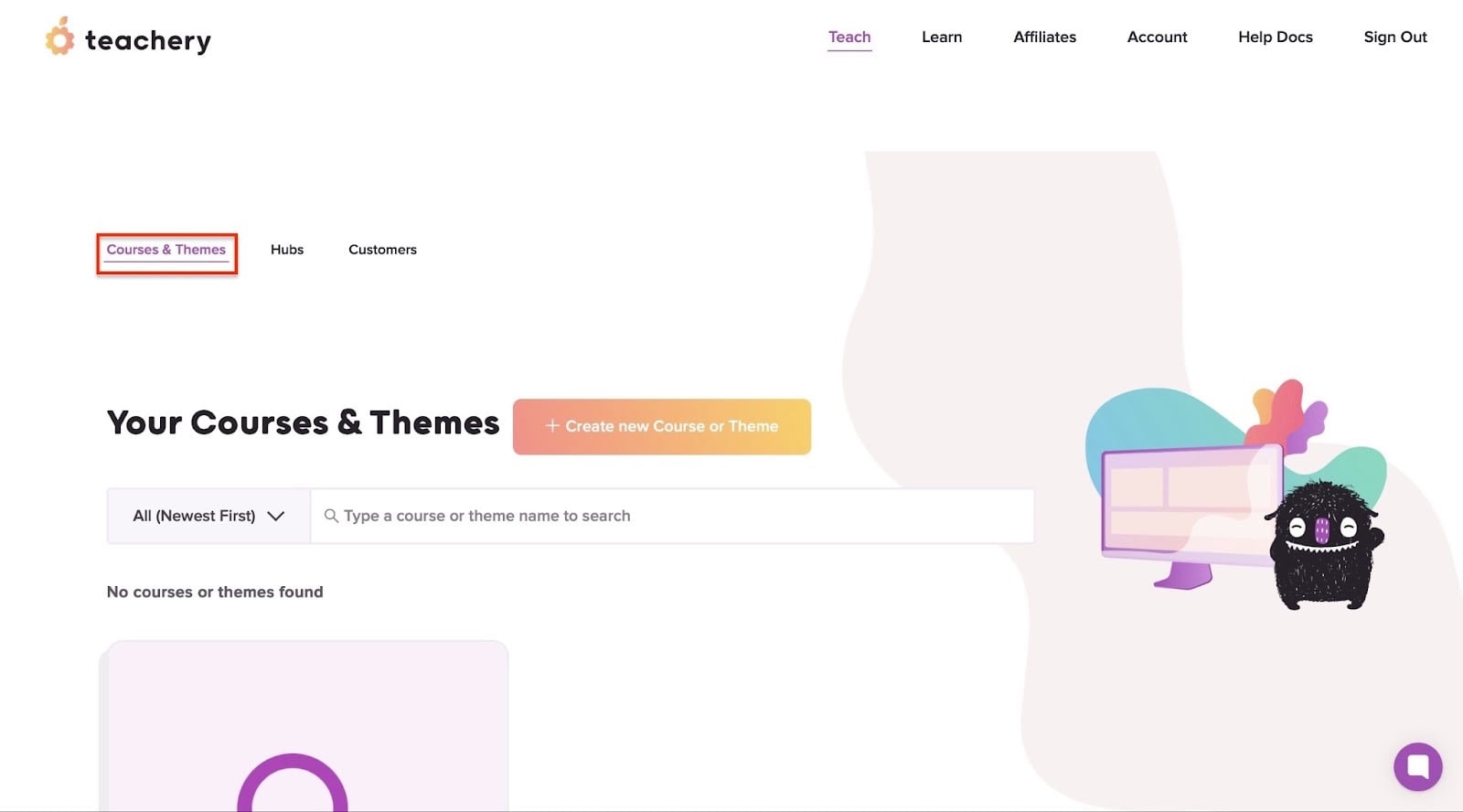 mise en page de la création de formation