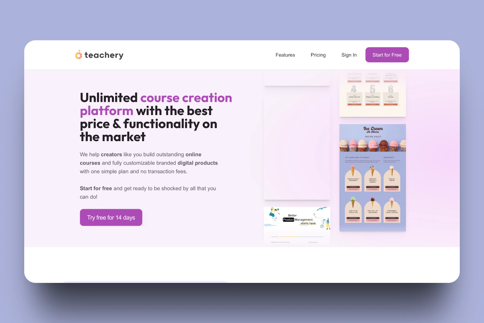teachery meilleures alternatives à teachable