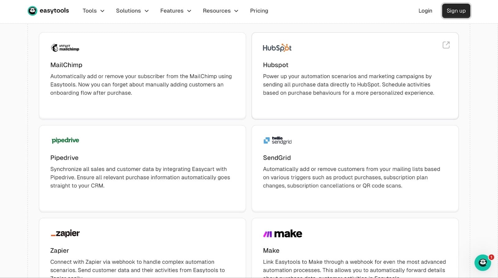 intégrations easytools dans les meilleures alternatives à teachable