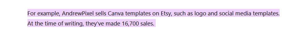 etsy user who sells canva templates