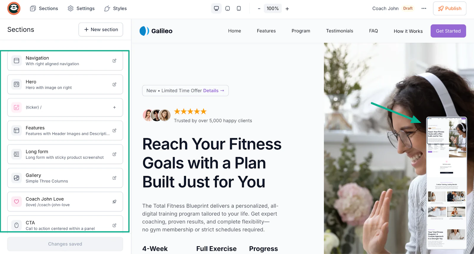 How to create your online course: for video lessons: showing “Enroll now”
