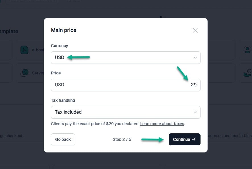 How to sell ebooks online and make money: digital product screenshot view 2