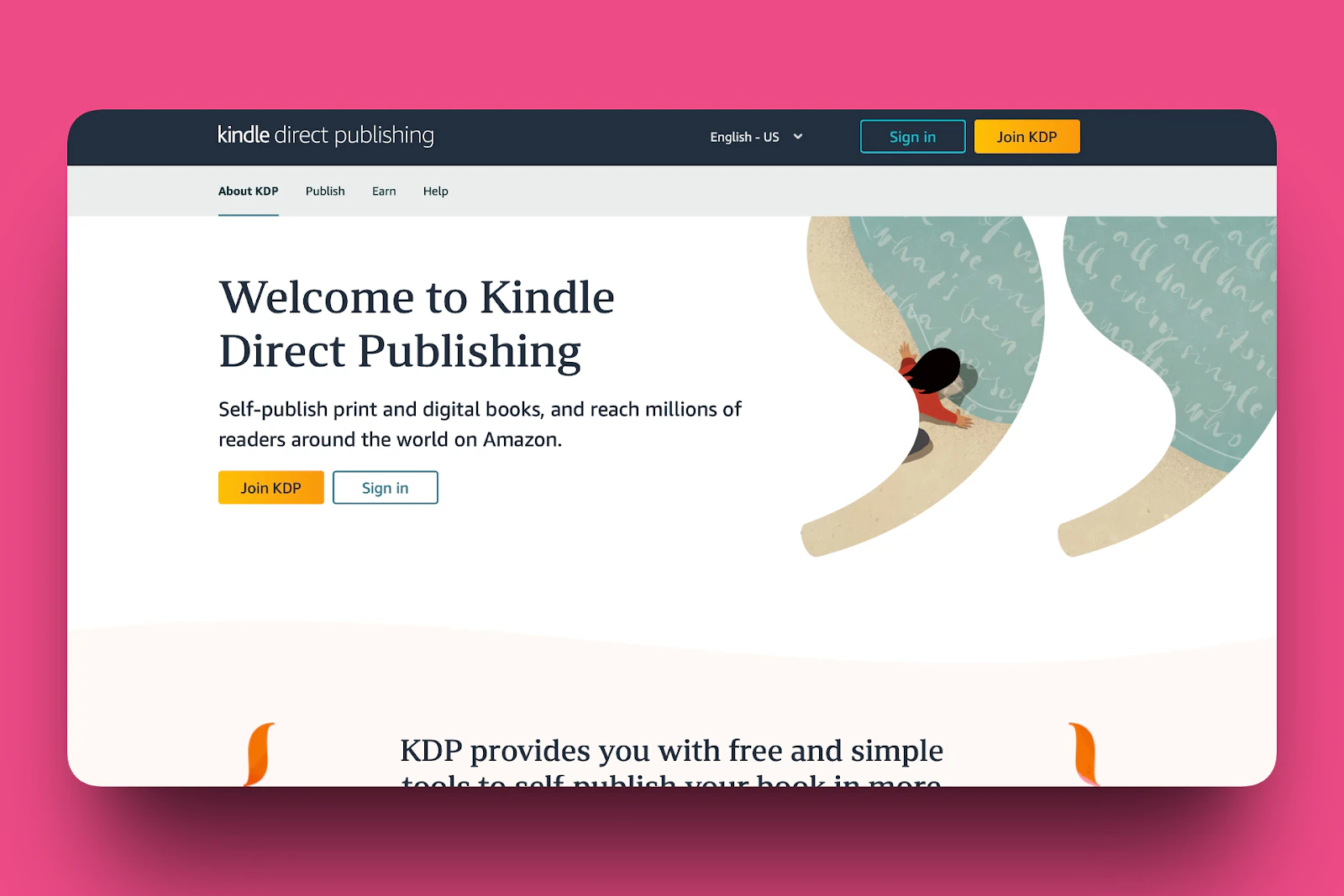 amazon kdp - les meilleures plateformes pour vendre des ebooks