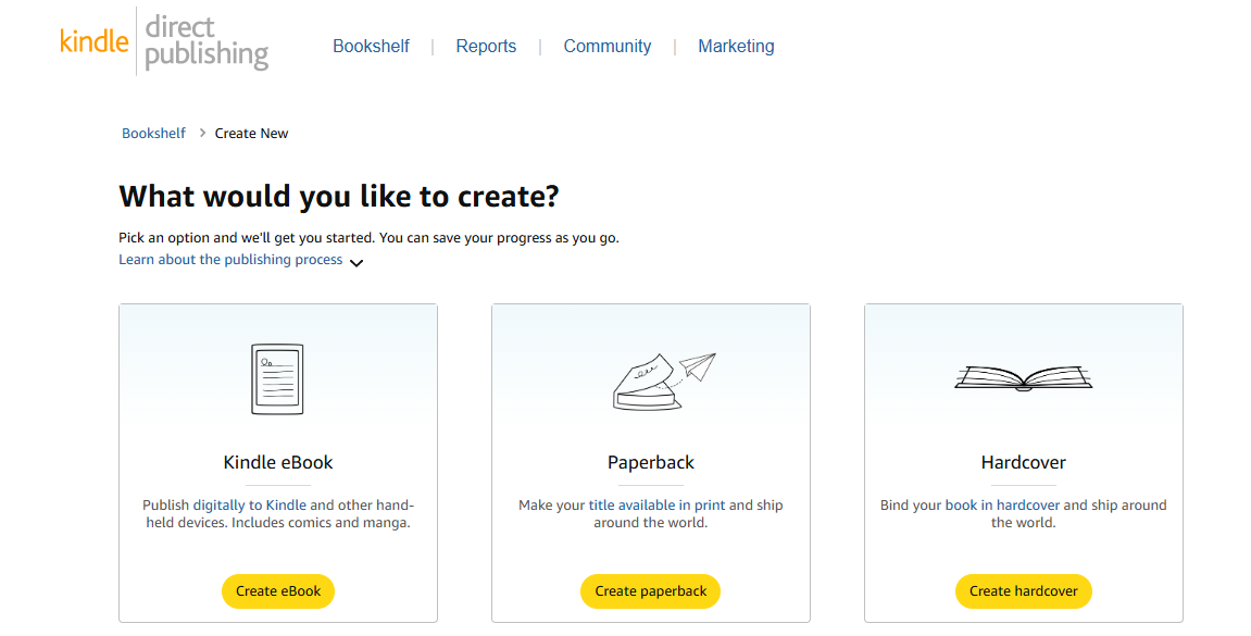 Amazon KDP: note personnelle: capture - produit digital