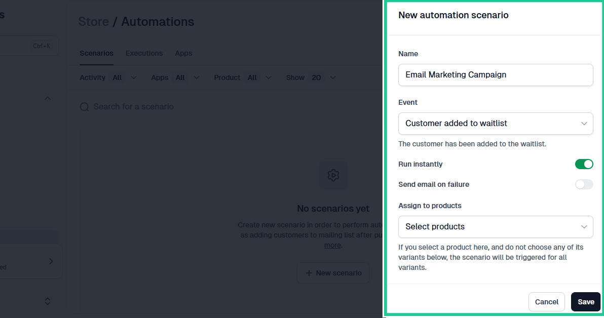 Analysez les outils de marketing et de promotion: capture sur le support client fiable