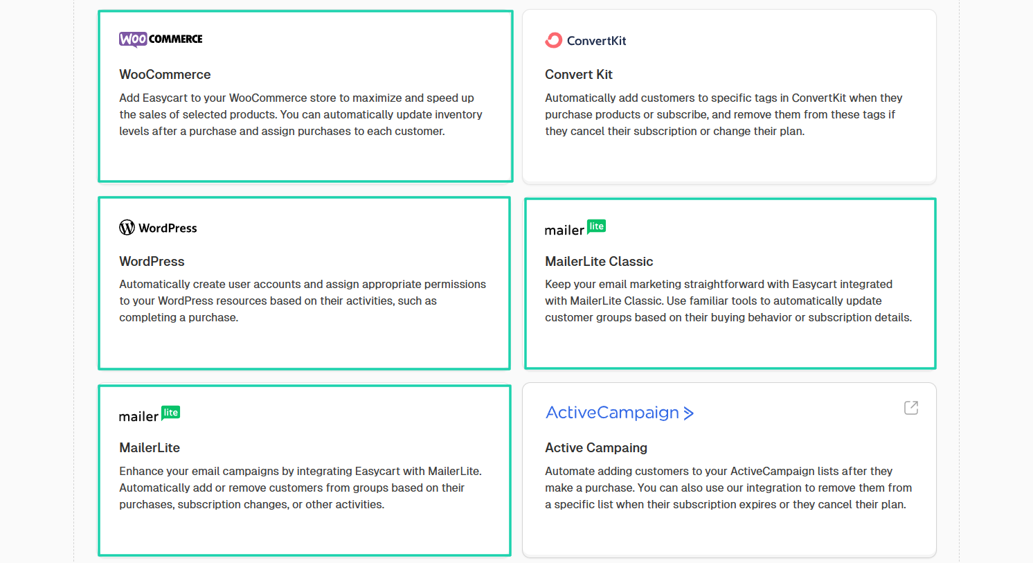 third-party tool integrations with Easytools