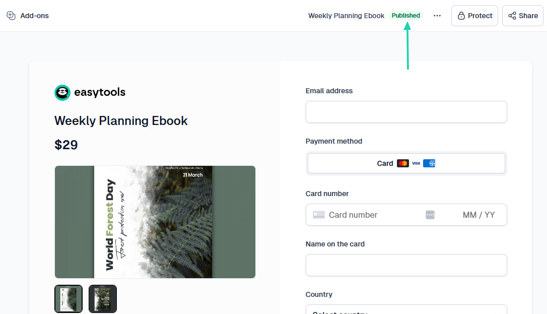 published pdf on Easytools