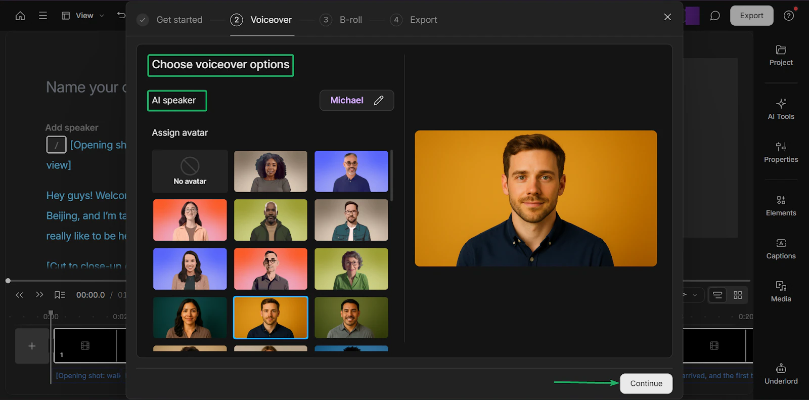 avatar sur une plateforme pour créateurs de contenu
