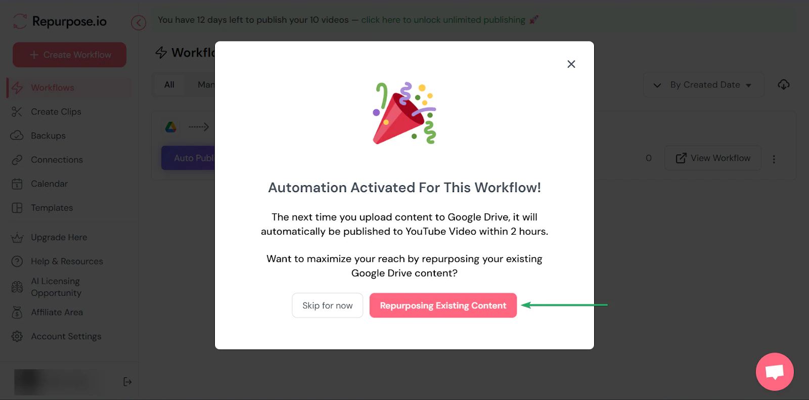 Repurpose.io: capture des workflows
