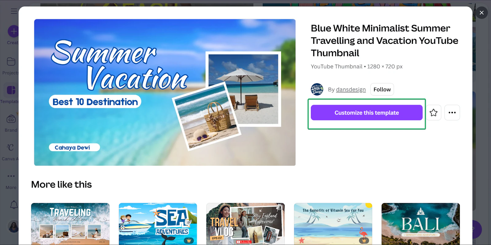 templates canva