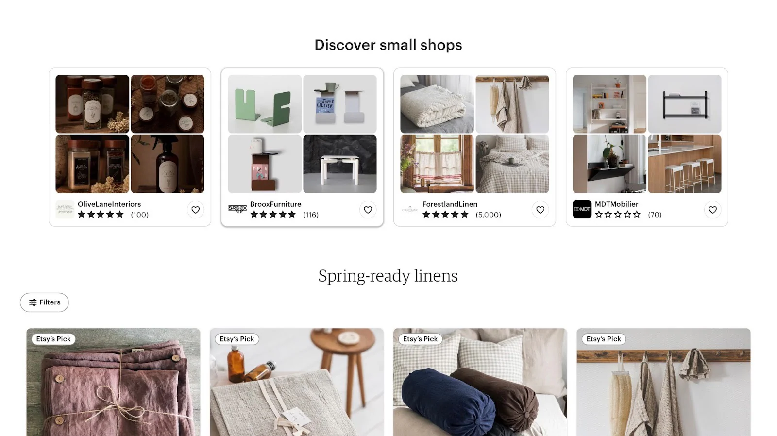 boutiques en ligne sur etsy