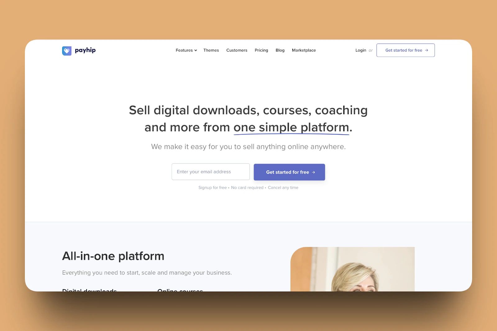 Payhip - une alternative à podia haut de gamme
