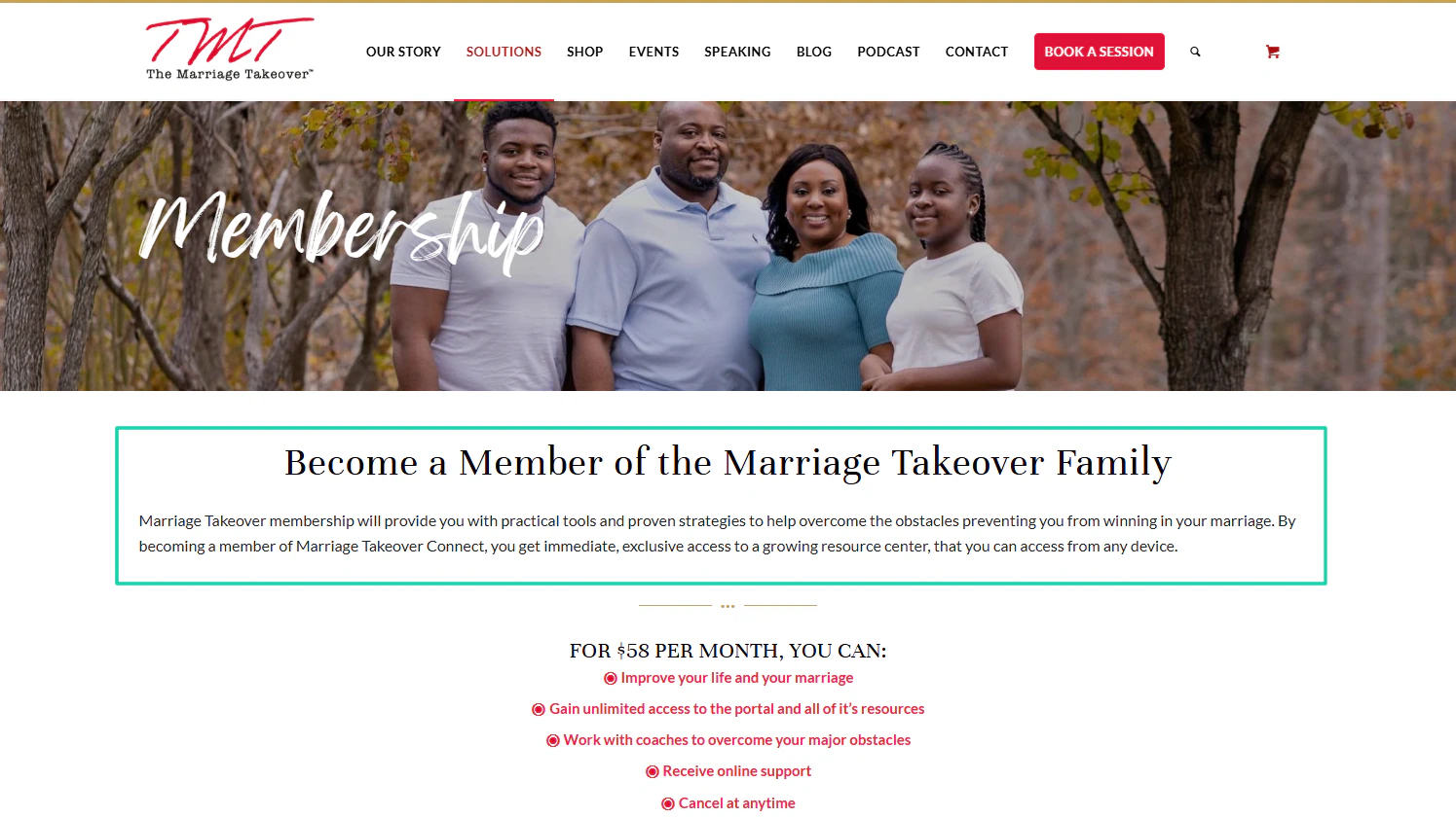 eric and temeka membership site